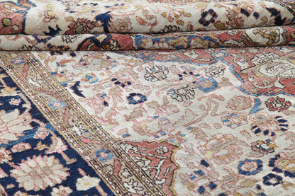 Authentic Antique Persian Isfahan Rug | Hand-Knotted 205x130cm