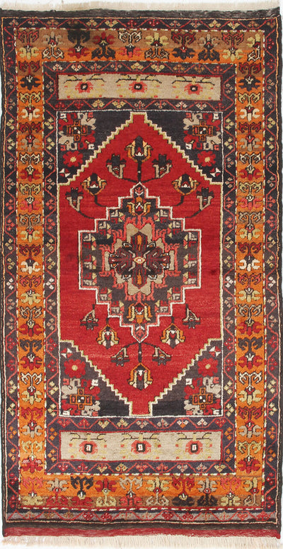 Authentic Antique Anatolian Rug | Hand-Knotted 195x115cm