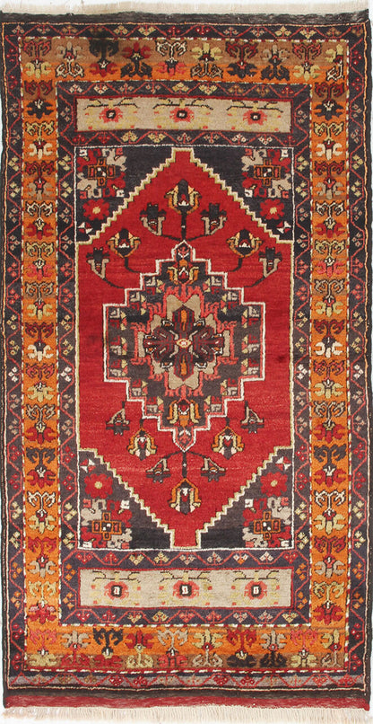 Authentic Antique Anatolian Rug | Hand-Knotted 195x115cm