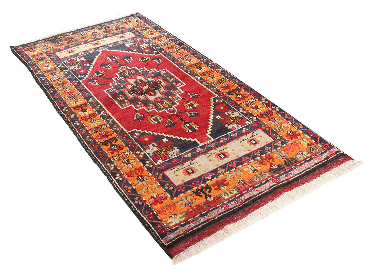 Authentic Antique Anatolian Rug | Hand-Knotted 195x115cm