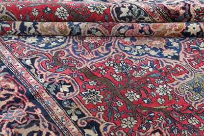 Authentic Antique Persian Isfahan Rug | Hand-Knotted 200x129cm