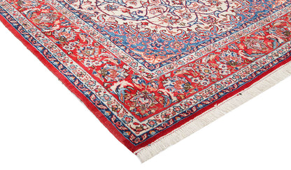 Persian Isfahan Silk & Wool Rug 224_148 cm