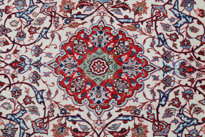Persian Isfahan Silk & Wool Rug 224_148 cm