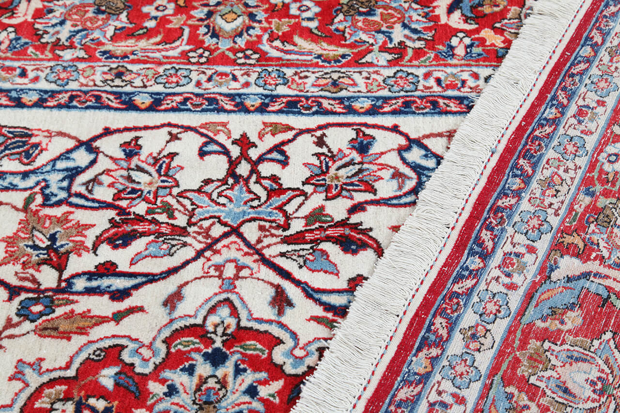 Persian Isfahan Silk & Wool Rug 224_148 cm
