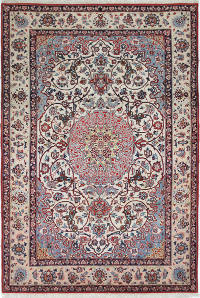 Tappeto Persiano ISFAHAN Seta/Lana 226x150cm - CarpetLiving