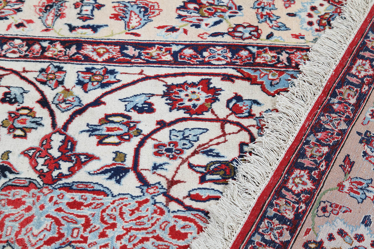Persian Isfahan Silk & Wool Rug 226_150 cm