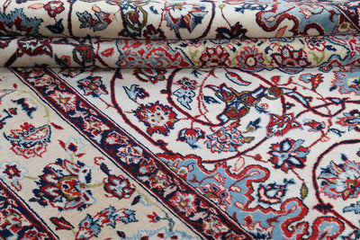 Tappeto Persiano ISFAHAN Seta/Lana 226x150cm - CarpetLiving