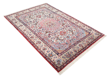 Persian Isfahan Silk & Wool Rug 225_149 cm