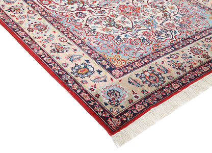 Persian Isfahan Silk & Wool Rug 225_149 cm