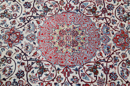 Persian Isfahan Silk & Wool Rug 225_149 cm
