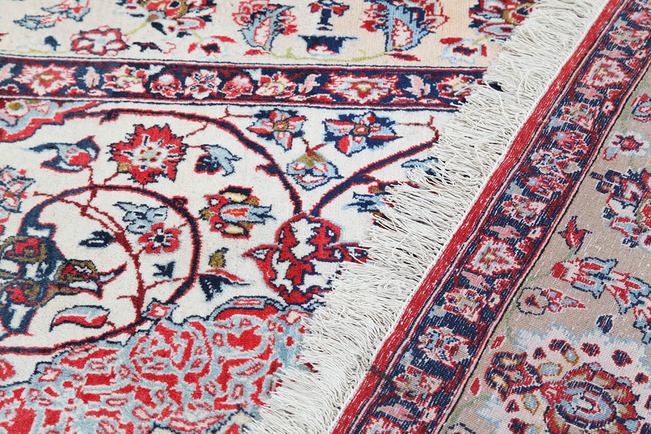 Persian Isfahan Silk & Wool Rug 225_149 cm