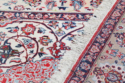 Persian Isfahan Silk & Wool Rug 225_149 cm