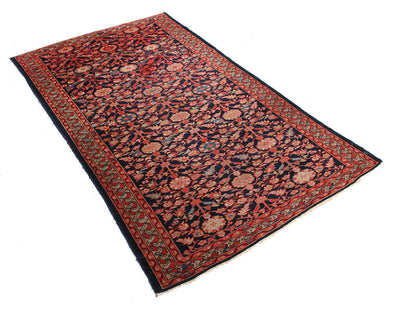 Authentic Antique Persian Malayer Rug | Hand-Knotted 187x119cm