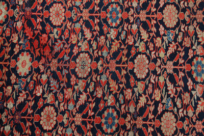 Authentic Antique Persian Malayer Rug | Hand-Knotted 187x119cm