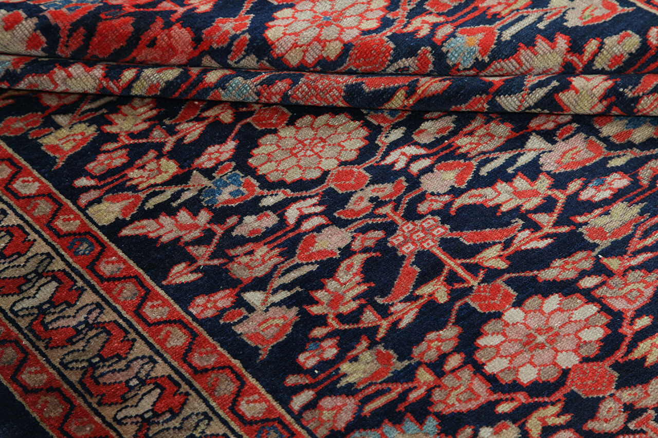 Authentic Antique Persian Malayer Rug | Hand-Knotted 187x119cm