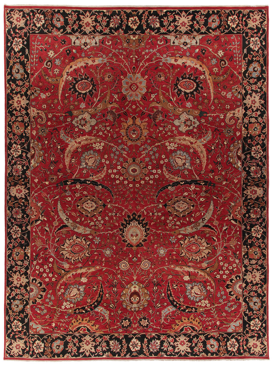Tappeto orientale classico in lana fine, fatto a mano 400x300cm