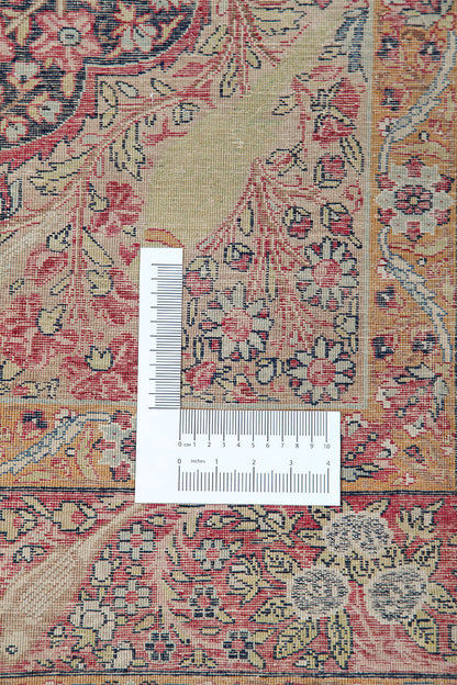 Tappeto Kerman Antico Persiano Autentico | Annodato a Mano 211x135cm