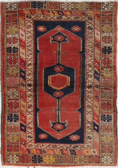 Authentic Antique Anatolian Rug | Hand-Knotted 158x110cm