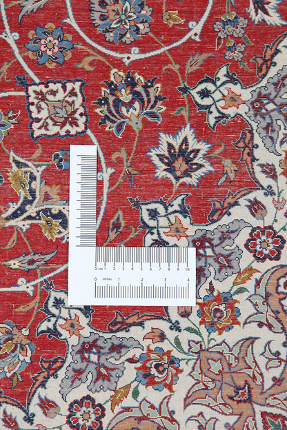 Authentic Antique Persian Isfahan Rug | Hand-Knotted 225x150cm