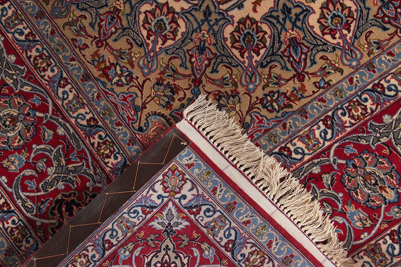 Tappeto Persiano ISFAHAN Seta/Lana 232x156cm