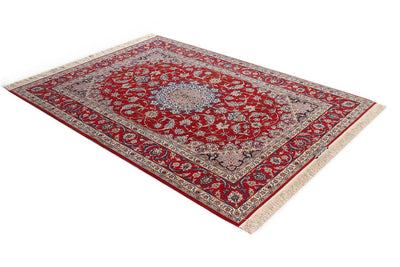 Tappeto Persiano ISFAHAN Seta/Lana 223x160cm - CarpetLiving