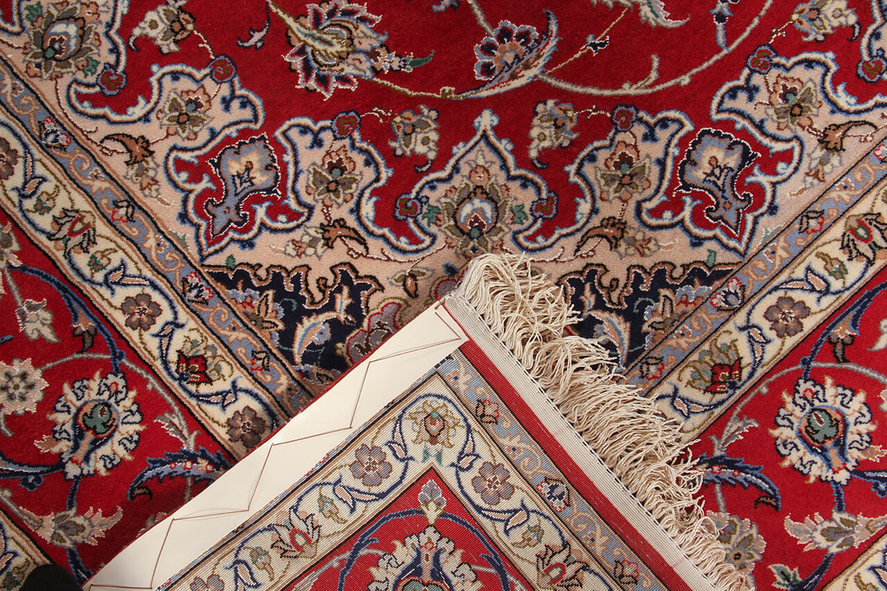 Tappeto Persiano ISFAHAN Seta/Lana 223x160cm