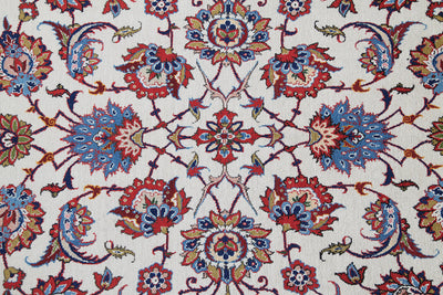Authentic Antique Persian Isfahan Rug | Hand-Knotted 242x148cm