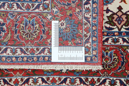 Authentic Antique Persian Isfahan Rug | Hand-Knotted 242x148cm