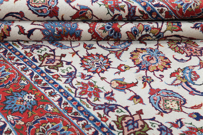 Authentic Antique Persian Isfahan Rug | Hand-Knotted 242x148cm