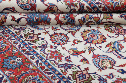 Authentic Antique Persian Isfahan Rug | Hand-Knotted 242x148cm