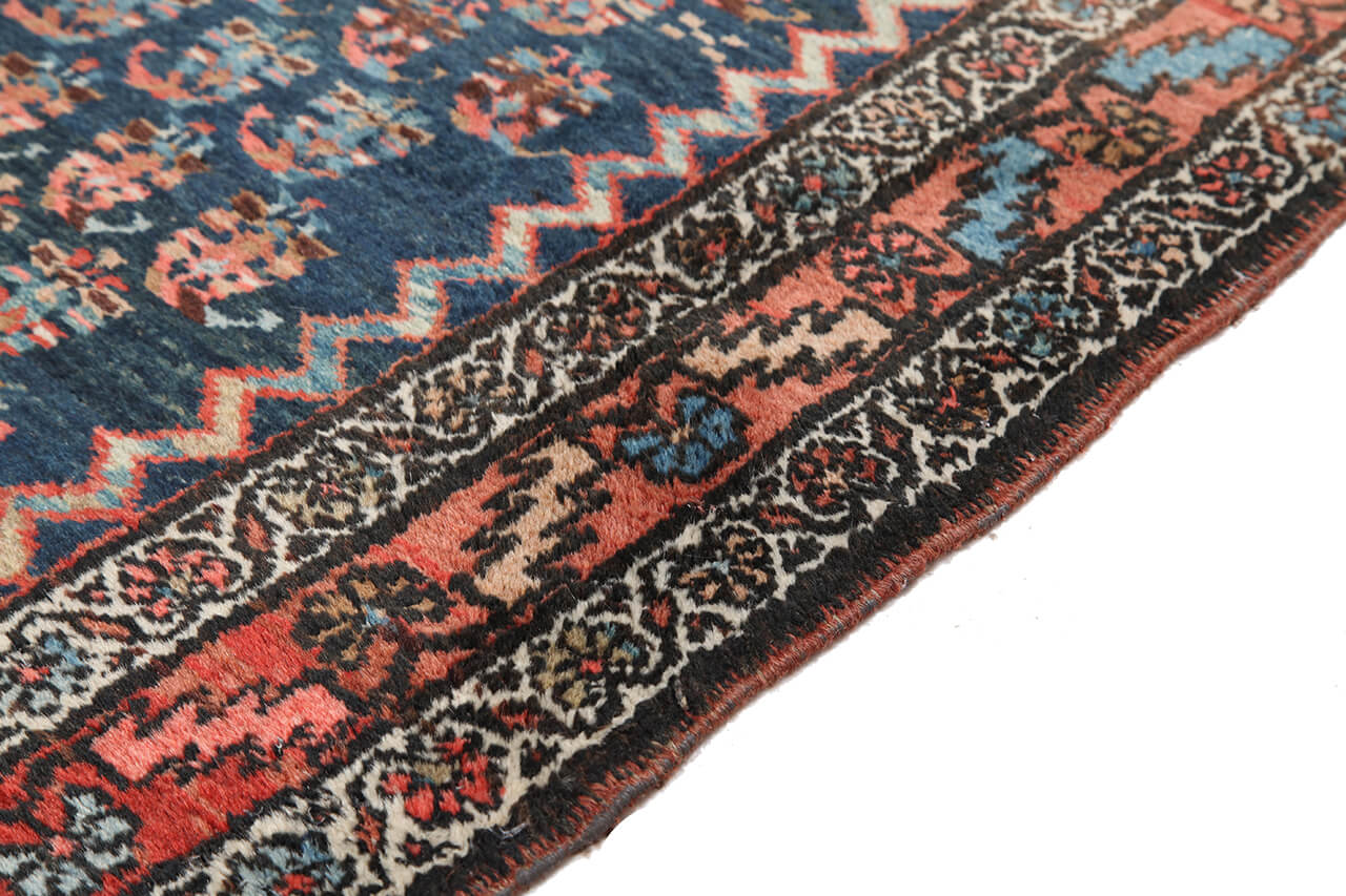 Authentic Antique Persian Malayer Rug | Hand-Knotted 484x108cm