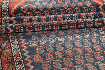 Tappeto Malayer Antico Persiano Autentico | Annodato a Mano 484x108cm - CarpetLiving