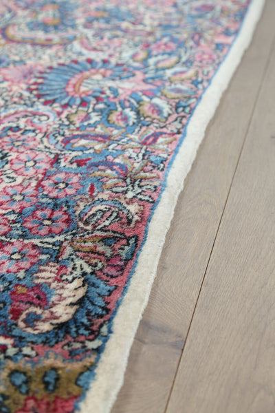 Tappeto Kerman Antico Persiano Autentico | Annodato a Mano 422x310cm - CarpetLiving