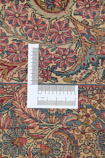 Tappeto Kerman Antico Persiano Autentico | Annodato a Mano 422x310cm