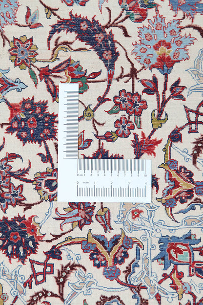 Authentic Antique Persian Isfahan Rug | Hand-Knotted 210x150cm