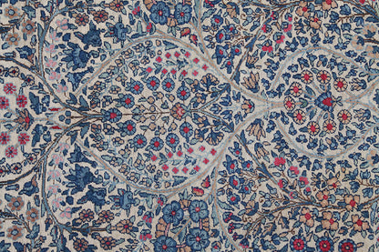 Tappeto Kerman Antico Persiano Autentico | Annodato a Mano 200x120cm