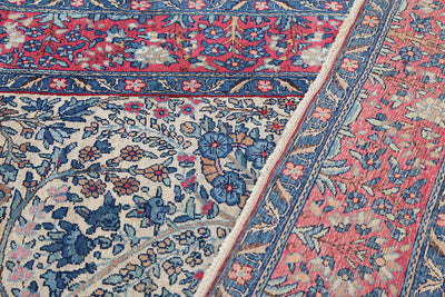 Tappeto Kerman Antico Persiano Autentico | Annodato a Mano 200x120cm - CarpetLiving