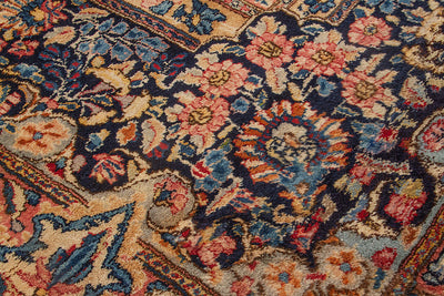 Tappeto Kerman Antico Persiano Autentico | Annodato a Mano 540x270cm - CarpetLiving