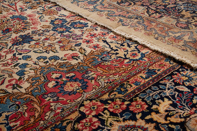 Tappeto Kerman Antico Persiano Autentico | Annodato a Mano 540x270cm - CarpetLiving