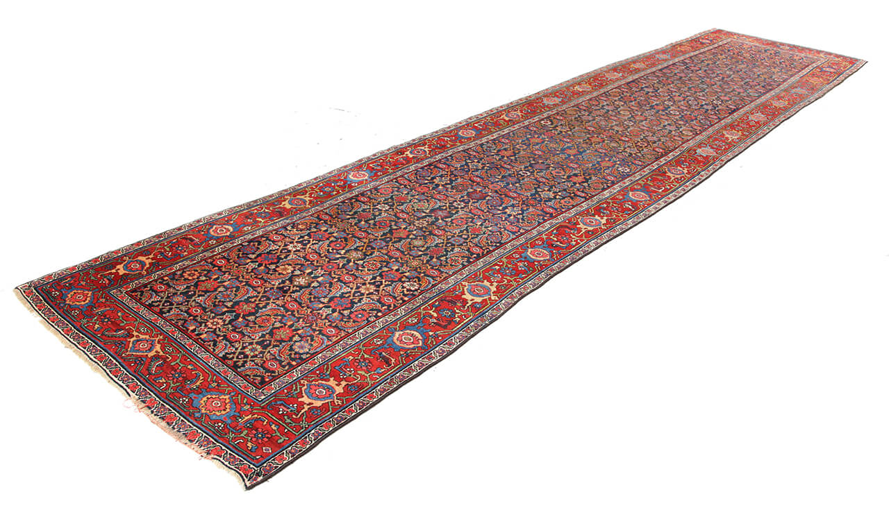 Authentic Antique Anatolian Rug | Hand-Knotted 638x138cm