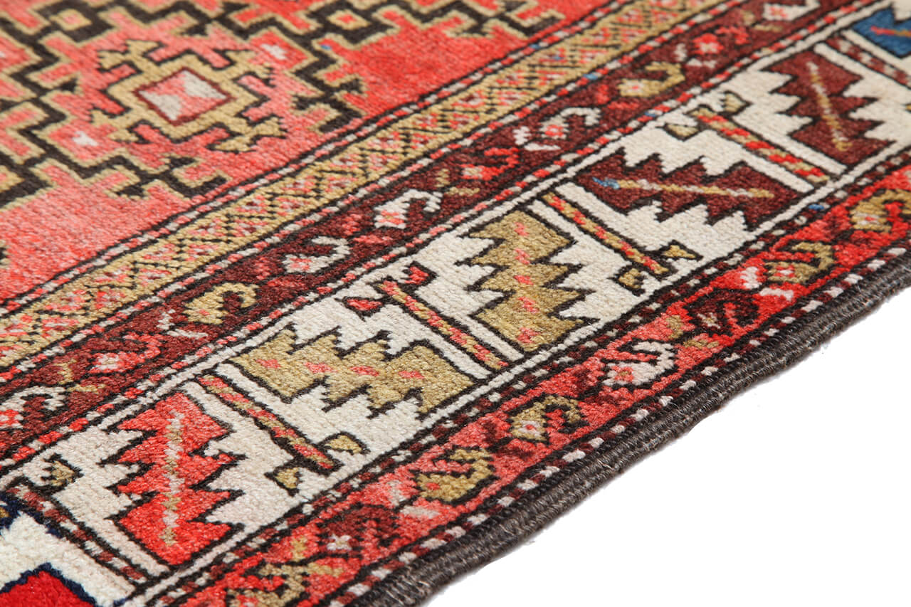 Authentic Antique Persian Malayer Rug | Hand-Knotted 412x112cm
