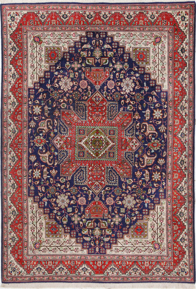 Tappeto Persiano QUM in seta 204x138cm