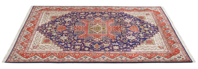 Tappeto Persiano QUM in seta 204x138cm