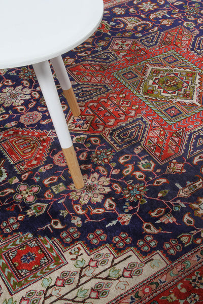 Tappeto Persiano QUM in seta 204x138cm