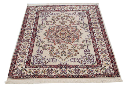 Persian Isfahan Silk & Wool Rug 165_110 cm