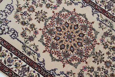 Tappeto Persiano ISFAHAN Seta/Lana 165x110cm