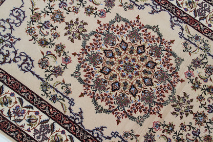 Persian Isfahan Silk & Wool Rug 165_110 cm