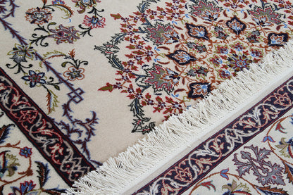 Persian Isfahan Silk & Wool Rug 165_110 cm