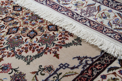 Persian Isfahan Silk & Wool Rug 165_110 cm