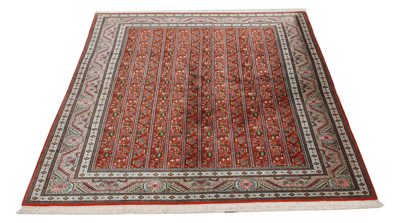 Persian Qum Silk Rug 198_134 cm